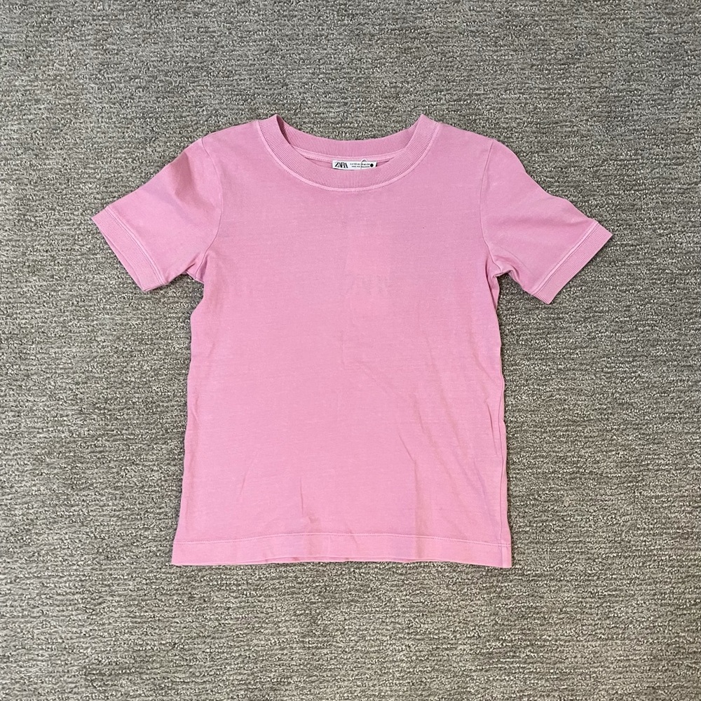 ZARA pink tee